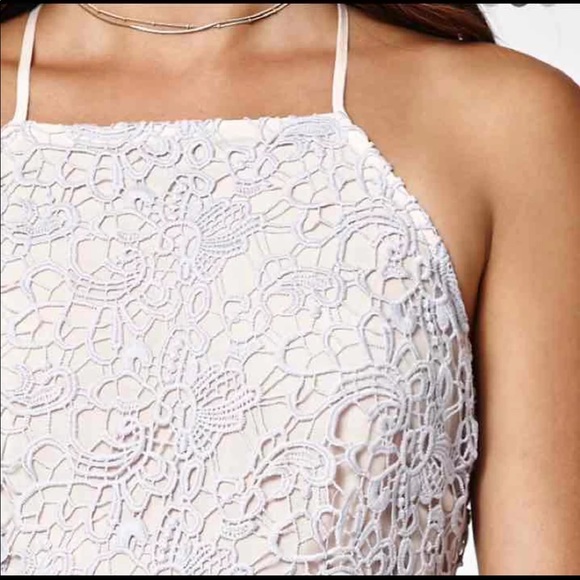 Kendall & Kylie Pastel Strappy Back Lace Dress - Picture 5 of 7